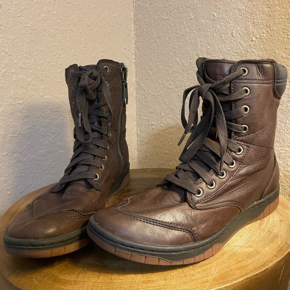 Diesel Brown Ankle Sneaker Boots men’s size 7.5